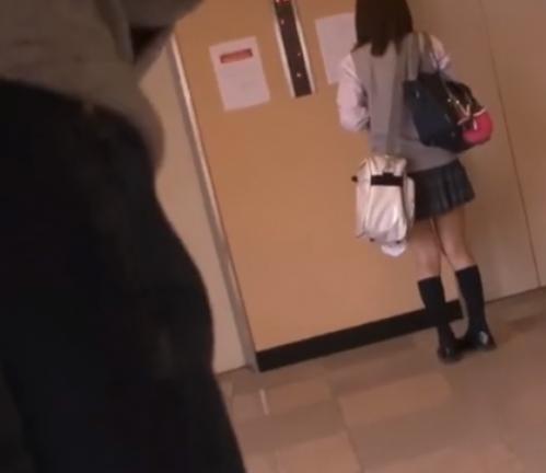 【JKレイプ】※閲覧注意※ストーカーが彼氏持ちの女子校生の自宅マンションで待ち伏せエレベーターで強姦！