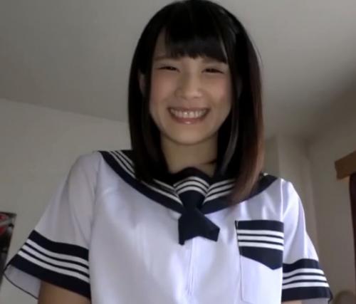 【白咲碧】笑顔がかわいいよ><!ロリJKがエロ水着でオイルマッサージ！興奮して駅弁中出し！