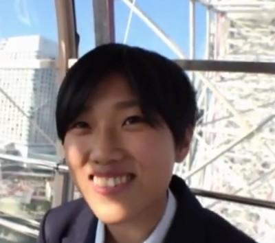 【素人ナンパ】ボーイッシュなJKは最近おじさんとのセックスにハマっている！良い反応する若い娘とwin=winな体の関係！