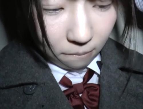 【JK痴漢レイプ】電車内で中出しされる制服美少女！すっかり怯えてされるがままトイレでハメ撮り！【個人撮影】