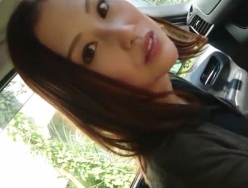 【個人撮影】超絶美形人妻に車内でフェラ抜きしてもらった！素人ギャルお姉さん色気ヤバいっス！ハメ撮り映像流出！