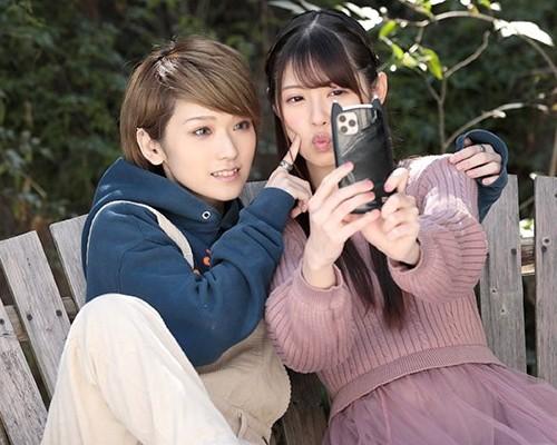 【椎名そら】撮影:あおいれな♡女子二人でドライブ♪そしてセックス！新人のように緊張してるｗしかし流石のエロ女優！