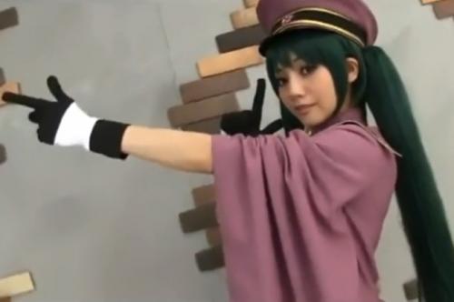 【みづなれい】千本桜の初音ミク！コスプレが決まってる！完全主観の乳首舐め手コキと足コキでザーメン射精させるエロ動画！