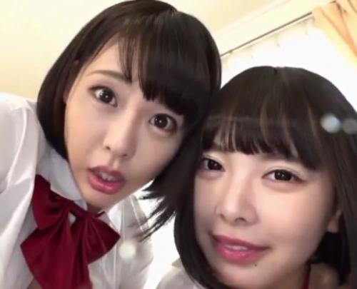 【七海ゆあ×五十嵐星蘭】「M男クン！まずはおしっこ飲んでね♡」痴女JK二人のパフォーマンスがすごい！放尿淫語！逆レイプ！