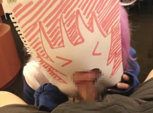 【個人撮影】かわいいよー！顔の隠し方が萌える！コスプレ美少女とのハメ撮り中出し主観フェラ！ラブライブアニコス！