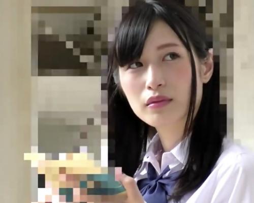 《本物レイプ》逆さ撮り盗撮で結合部丸見え☆美少女JKに痴漢！立ちバック挿入中出しザーメン膣内射精！＜素人/女子高生＞
