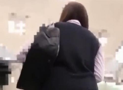 【JK痴漢レイプ】素人女子高生を電車内でマンコいじりまくりチンコ挿入中出しレイプ！逆さ撮りパンチラ赤外線盗撮アングル！