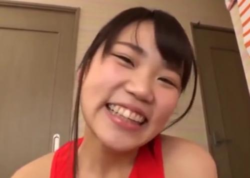 【ロリ巨乳】はじける笑顔！陸上ユニフォームの美少女JKとハメ撮りセックス中出し種付け！完全主観フェラやパイズリエロい！