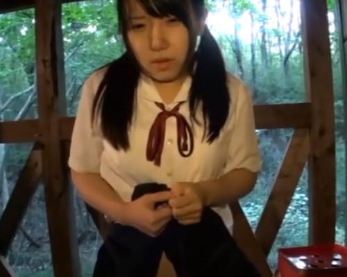 【レイプ】「いやぁ。。。やめてぇ…！」山小屋に監禁したロリJKを無理やりハメ倒す！