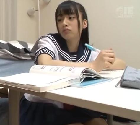 【制服JK×近親相姦】お兄ちゃん今見てたでしょ？ロリっ子JK妹に迫られてキモオタ兄が中出ししてしまう