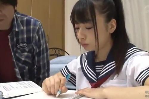 【JK妹×中出し】「お兄ちゃんしたいの？？」勉強中に寝ている可愛い妹に我慢できずいたずらしたらカニばさみロック♡♡