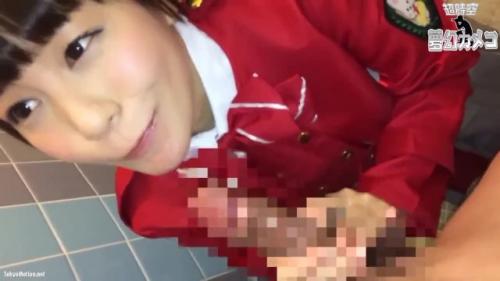 地下アイドルがトイレでこっそりフェラ抜き援交！