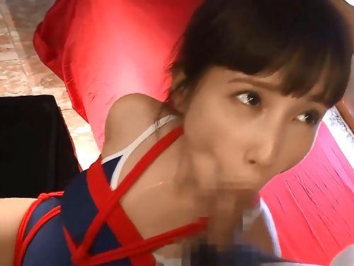 【小島みなみ】喉奥貫かれても落ちない吸引力！調教のスペシャリストたちが仕上げた緊縛性奴隷のバキュームイラマチオご奉仕！