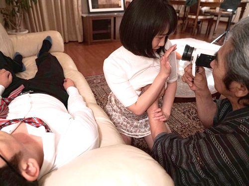 【戸田真琴】酔い潰れた夫の目の前で息子の嫁を犯してRECする鬼畜義父！ハメ撮り映像で脅された人妻の言いなり中出しセックス！