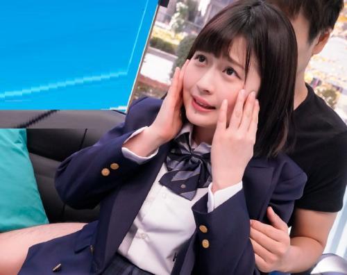 MM号「え？外から見えてないですよね？」巨乳Fカップで乳首感度高い！彼氏へのプレゼント代が欲しいとパイ揉みゲームに挑戦！