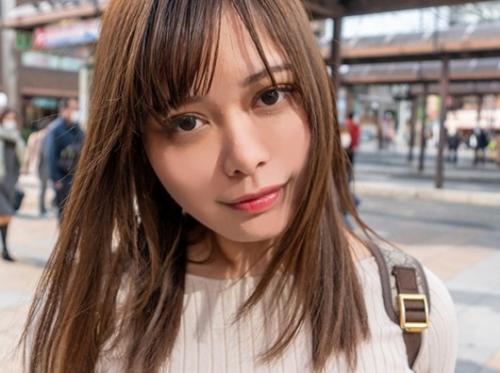 ＝素人＝地方でハーフ顔の爆乳シロウトをナンパ！巨乳ならではのパイズリ、そして生セックスを展開！