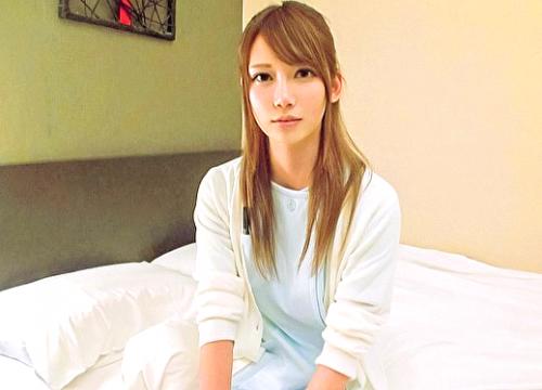 ＝素人＝「生マ○コ温かくて気持ちぃぃーー！」スレンダーなハーフ美女の現役ナースさん。