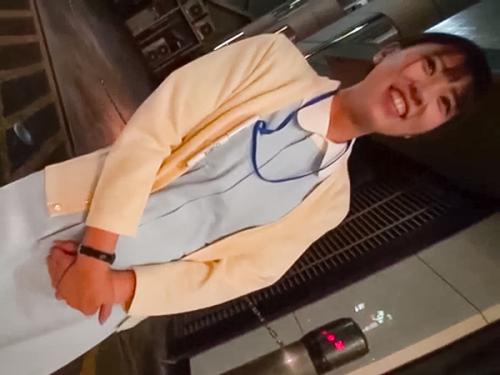 【素人ナンパ】「いっぱい出しちゃいました？♡」可愛い笑顔の貧乳美少女ナースの包容力抜群淫乱オマンコに中出し種付け射精！