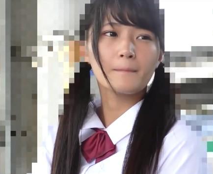 《JK痴漢レイプ》※本物素人※純朴な女子校生に電車内で中出し！追撃トイレでイラマチオ口内射精！