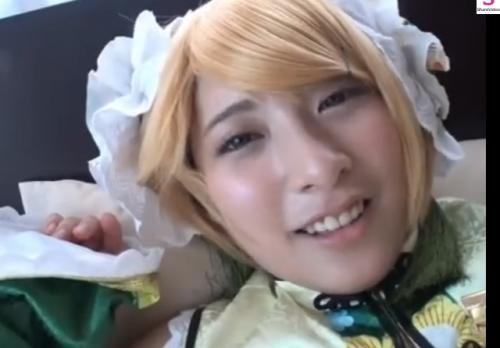 【コスプレ】美少女レイヤーは痴女だった！トロンとした表情で中出しを受け入れ最高のオフパコでしたｗ