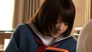 テスト勉強中にムラムラ！コタツの中でアソコをいじってからの騎乗位ファックｗ