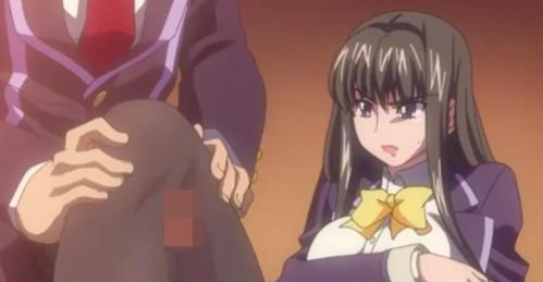 巨乳美少女JKが黒パンストの美脚に男根を擦り付けられる！足コキからおマンコに挿入され犯される