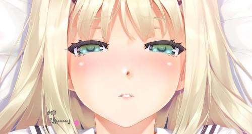 金髪美少女JKが中出しイチャラブセックス！正常位連続ピストンで感じてアヘ顔になる
