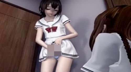 男の娘が手コキでオナニー！美少女の姉が男根を手でしごいてザーメン絞り出す！