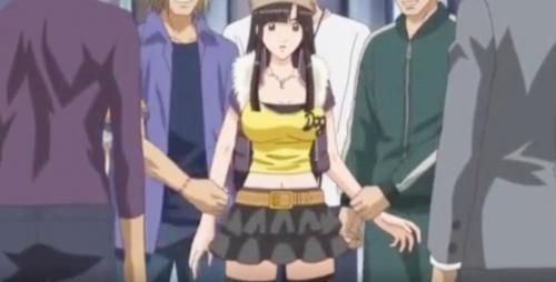 【クリムゾン】巨乳美少女が電車で痴漢レイプ！おっぱい弄られ手マンで感じてしまう