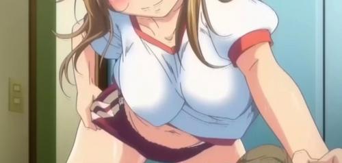 巨乳美少女JKがコスプレセックス！ブルマとパンツずらしハメで中出し膣内射精