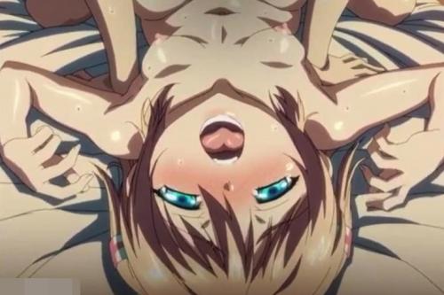 巨乳美少女が汗だくセックス！パイパンおマンコをクンニして男根挿入して連続ピストン