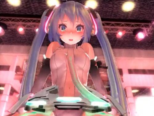 ツインテール美少女がロデオドライブ！上下に激しく動いて感じる表情がたまらない！