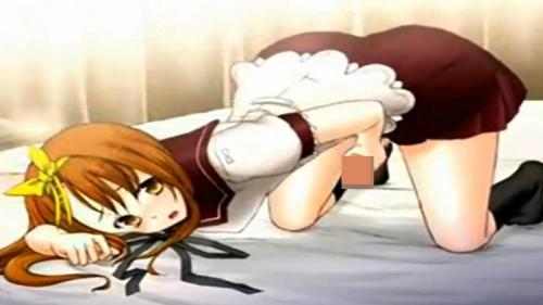 ふたなり美少女が手コキでオナニー！男根をフェラされおマンコに挿入して連続ピストン
