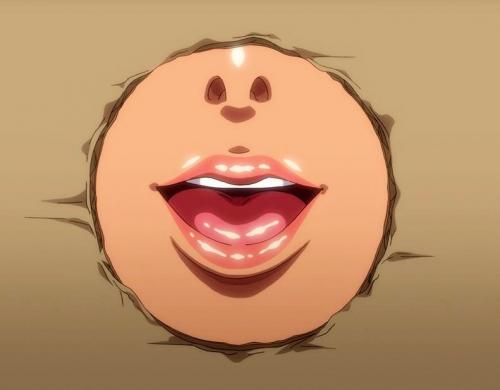 巨乳美少女JKの黒ギャルの口マンコに肉棒を挿入！喉奥まで入ってディープスロートでしごく
