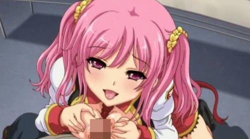 巨乳美少女JKがバイブ仕込みながら手コキやパイズリで精液を搾り取る
