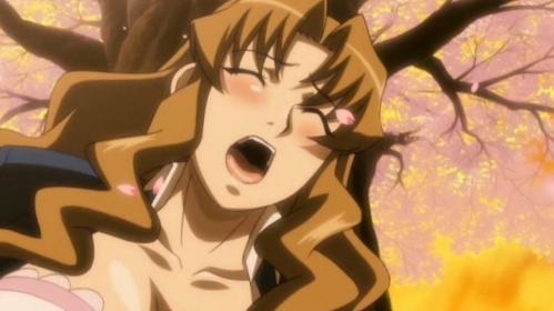 巨乳美少女JKが野外でイチャラブセックス！桜の花びらが舞いながら手マンやクンニで喘ぐ許嫁