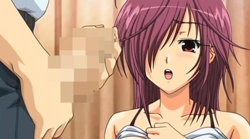 巨乳美少女がセンズリ鑑賞！パンツに染み出している発情おマンコに我慢出来ず肉棒を咥える