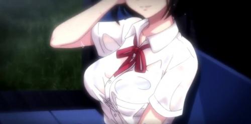 巨乳美少女JKが中出しレイプ！人気のいないバス停で知らないおじさんにハメられてしまう