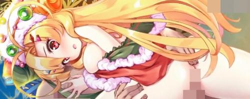 金髪巨乳美少女が前面立位で連続ピストン！男根を出し入れされ感じまくる