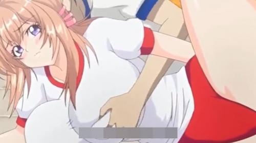 巨乳美少女が体育館で中出しセックス！体操服ブルマをずらして男根挿入連続ピストン！