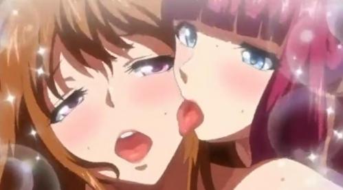 巨乳美少女がふたなり美少女と中出しセックス！キスハメしながら膣内射精する魔法少女