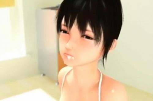 巨乳美少女がフェラ抜きでザーメン口内射精でごっくん！騎乗位やバックで中出し連続ピストン！