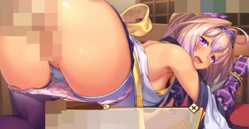 巨乳美少女が中出し着衣セックス！バックで突き上げられて感じまくる
