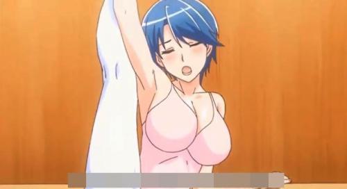 巨乳美少女がY字バランスしておマンコ弄られる！デカパイから母乳を絞ったり吸ったりして堪能する