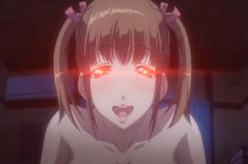 怪しく光る目が見つめる男根にしゃぶりつく淫乱ビッチと化した巨乳美少女！ザーメンを欲しがる痴女サキュバス