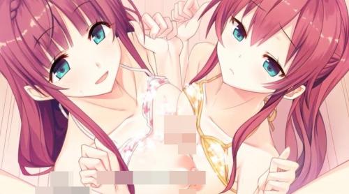 美少女が男根を挟んでダブルパイズリ！おっぱいをザーメンまみれにした後は挿入して連続ピストン！