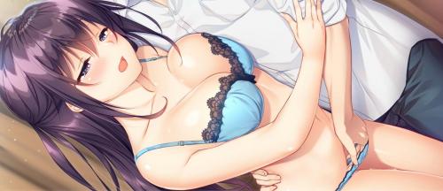 巨乳美少女が初セックス！ディープキスで緊張を和げてからアソコを指で弄って愛撫する