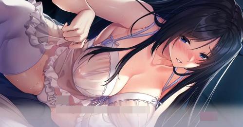 爆乳美少女がレグリジェ姿で上に跨って来る！パンツをずらして騎乗位する着衣セックス