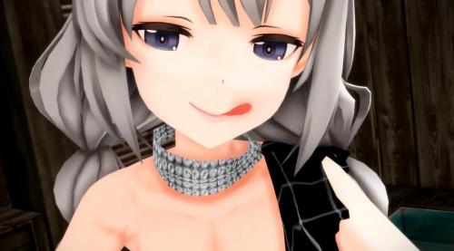 巨乳美少女が手コキフェラ！波の音が聞こえる小屋でザーメン口内射精してごっくん