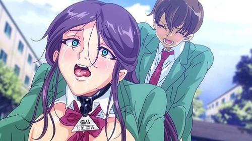 巨乳美少女JKが野外でアナルセックス！法律によって性欲処理の肉便器になる女子校生